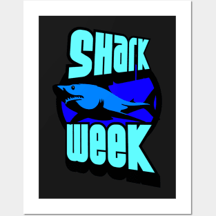 Shark week Posters and Art